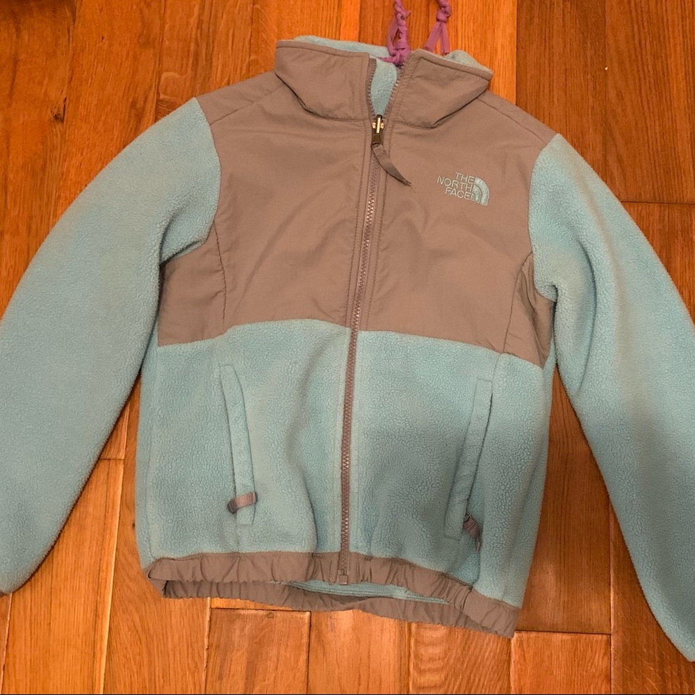 Girls North Face jacket 7/8
